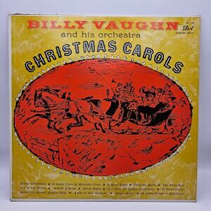 BILLY VAUGHN CHRISTMAS CAROLS & LAWRENCE WELK SILENT NIGHT VINYL LP LOT